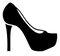 Black Heels PNG Pic