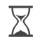 Black Hourglass PNG File