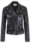 Black Leather Jacket PNG HD Image