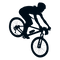 Black Mountain Bike PNG Picture