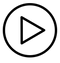 Black Play Button PNG