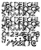 Black Scribble Transparent