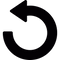 Black Undo PNG File