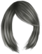 Black Wig PNG Clipart