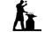 Blacksmith Silhouette PNG Picture