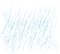 Blue Rain PNG