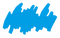 Blue Scribble PNG