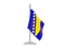 Bosnia And Herzegovina Flag PNG Image