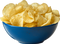 Bowl Chips PNG Picture