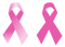 Breast Cancer Ribbon Transparent