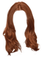 Brown Women Hair PNG Pic