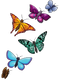 Butterfly Tattoo Designs PNG Clipart