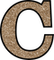 C Letter Transparent