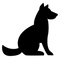 Cartoon Black Dog Transparent