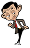 Cartoon Mr. Bean PNG Image