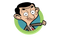 Cartoon Mr. Bean Transparent