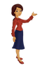 Cartoon Teacher PNG