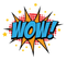 Cartoon WOW PNG Image