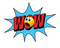 Cartoon WOW PNG