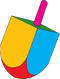 Chanukah Dreidel PNG File