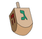 Chanukah Dreidel PNG Picture