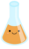 Chemistry Laboratory Flask PNG Image