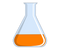 Chemistry Laboratory Flask Transparent