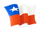 Chile Flag PNG Pic