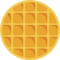 Circle Waffle PNG File