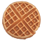 Circle Waffle PNG Image