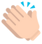 Clapping Hands Emoji PNG Image