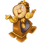 Cogsworth Beauty And The Beast PNG