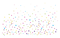 Confetti Party PNG Clipart