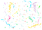 Confetti Party PNG Pic