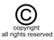 Copyright All Rights Reserved Symbol Transparent