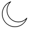 Crescent Moon PNG Clipart