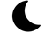 Crescent Moon PNG Free Image