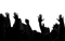 Crowd Silhouette PNG Picture