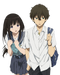 Cute Anime Couple PNG Free Download