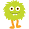 Cute Monster Transparent