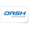 Dash Accepted Here PNG Image