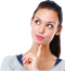 Deep Thinking Woman PNG Picture