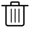 Delete Bin Trash PNG Image