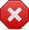 Delete Red X Button PNG Clipart