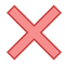 Delete Red X Button PNG File