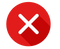 Delete Red X Button PNG Images