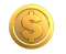 Dollar Gold Coin PNG