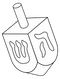 Dreidel PNG Clipart