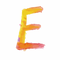 E Letter PNG Image