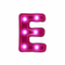 E Letter Transparent